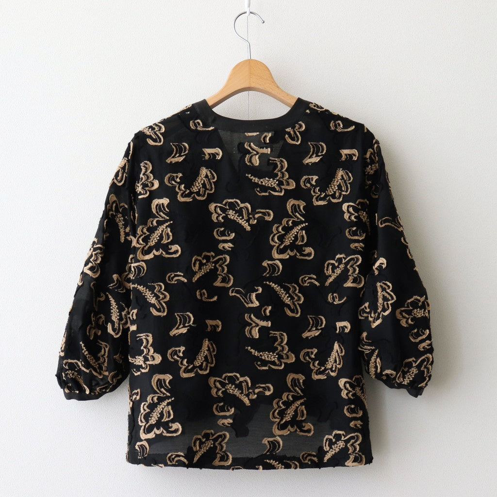 シロッコブラウス #black [25-452]