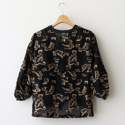 シロッコブラウス #black [25-452]