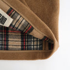 【 LONDON TRADITION × UNFIL 】wool blend double face zip-up vest #camel [WVFL-UW133]