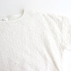 VOILE TULLE LACE S/SL SMOCK WITH COTTON VOILE #9000 OFF WHITE [NSL25051]