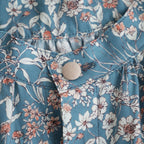 LIBERTYFABRICS Flared blouse #Wandervogel [26F-SH013-LP]