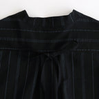 white waffle shirt #black [1556-001]