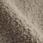 Boa French Sleeve Short Vest #Greige [US243CT019]