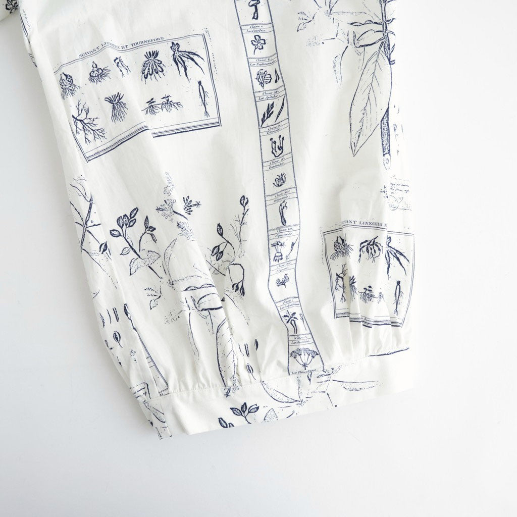 偶然の影：ズロースパンツ #off white×blue [13261-09413]
