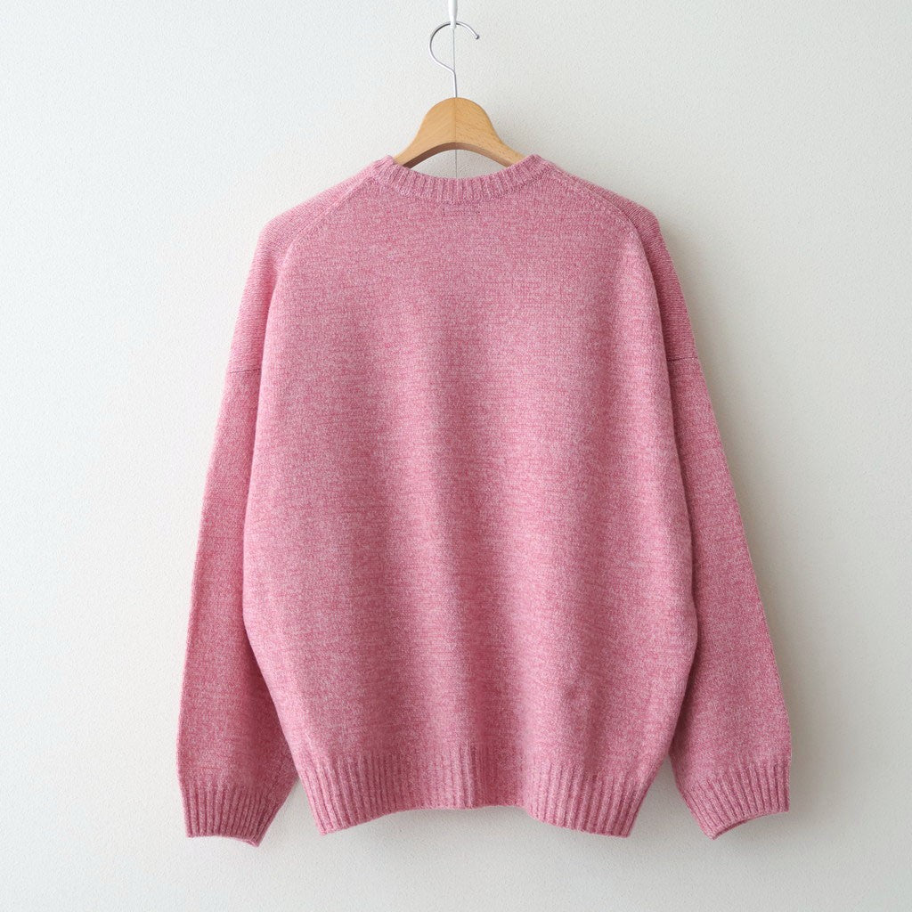 7G CREW NECK SWEATER #Pink [no.7832]