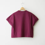 G.D. DROP SHOULDER SHIRT #Plum [no.8240]