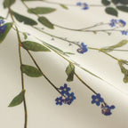 Handkerchiefh #Pressed Flower [001061]