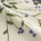 Handkerchiefh #Pressed Flower [001061]