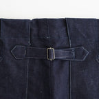 HW wide trousers #Indigo [261505]