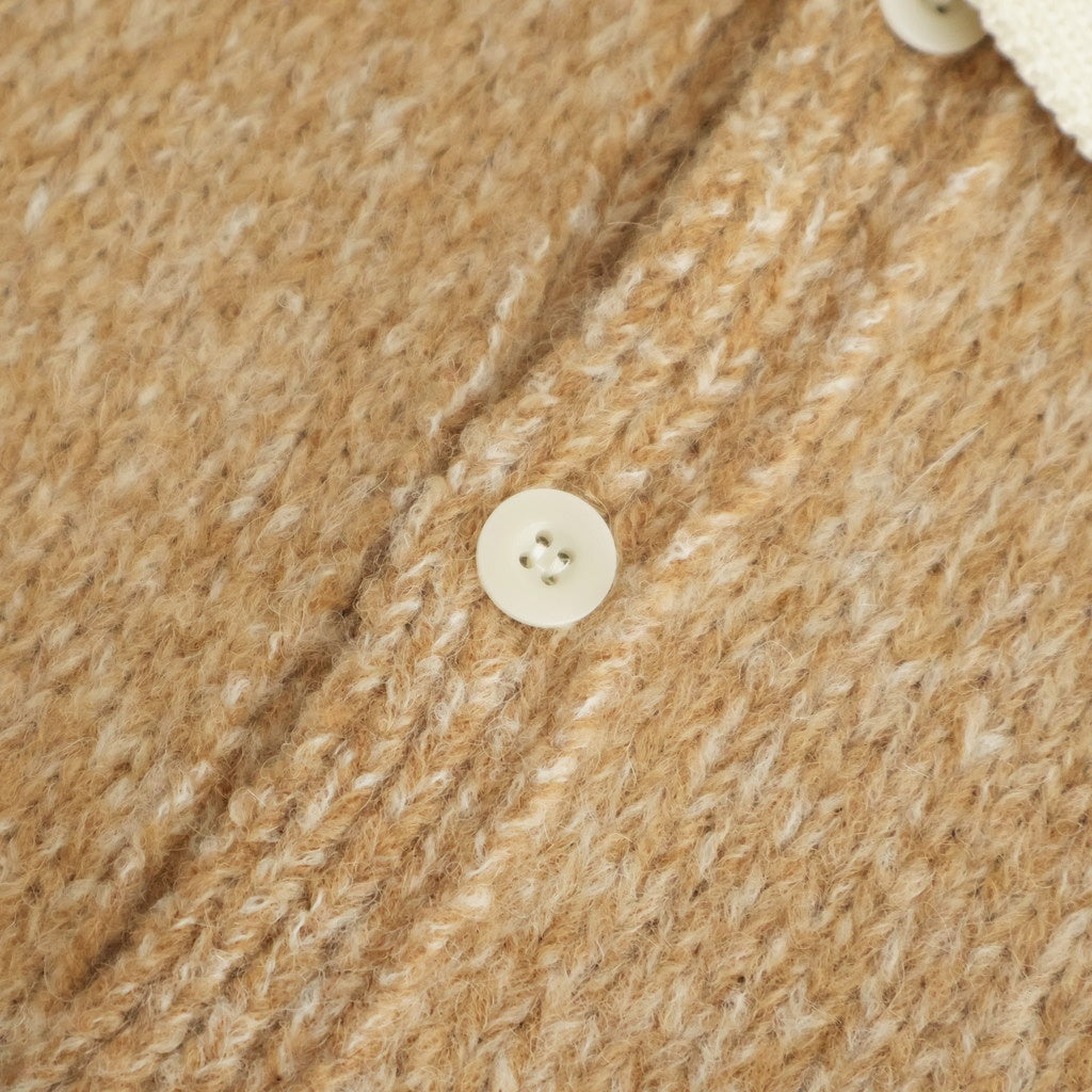 Blushed rugger knit #Beige [252803]