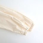 砂の記憶：Collarless shirt #ecru [11261-03107]