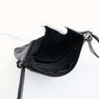 ALL PLAIN SHOULDER POUCH #9900 BLACK [SVMDS2501P]