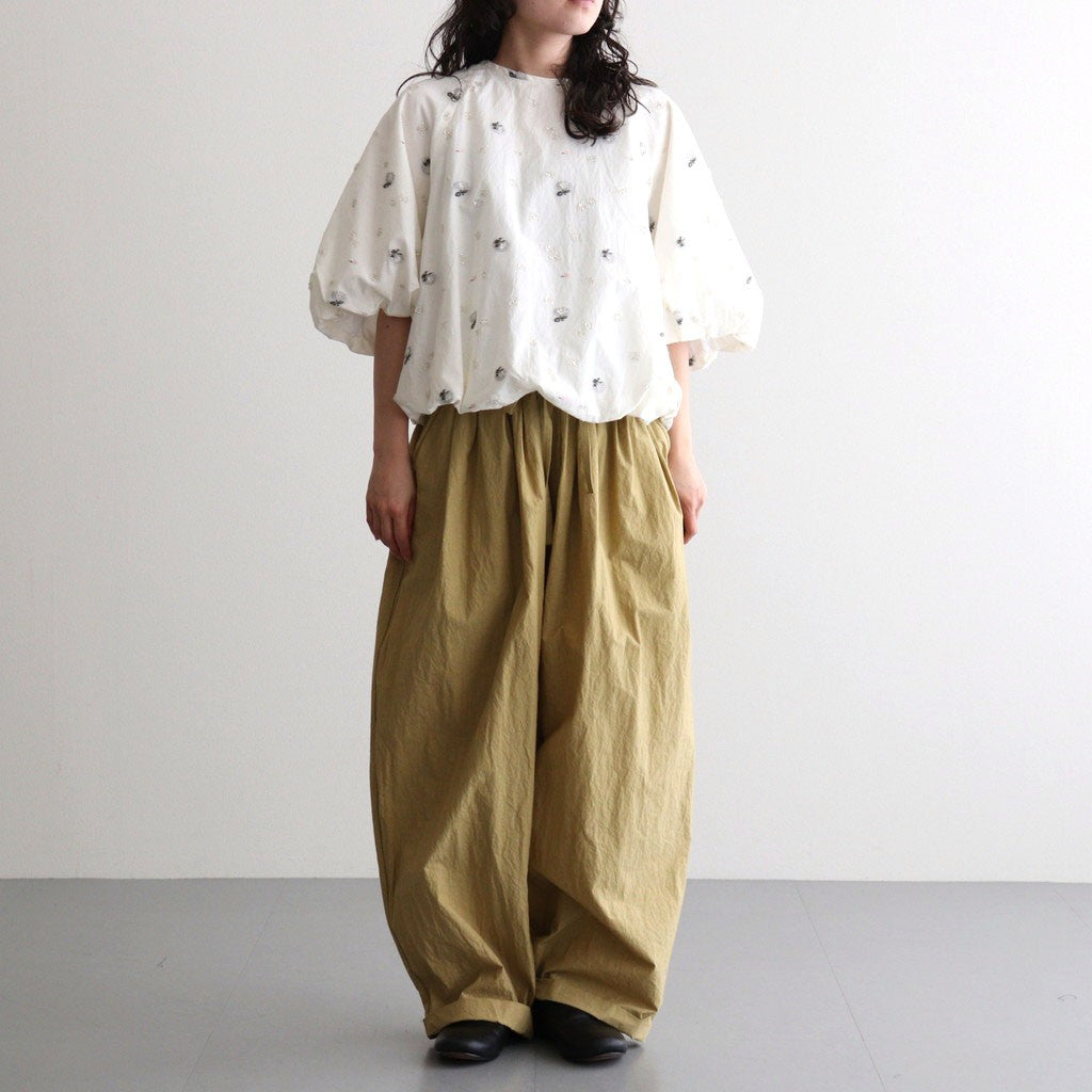 balloon sleeve pullover #komorebi WH [KJ507SS43]