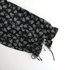 French Komon Dress #black [31-0039S]