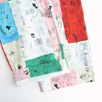 MOSAIC GRAFFITI RELAXED GUM PANTS #Multi [no.7962]