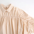 shirring blouse #paper BG [KJ507SS41]