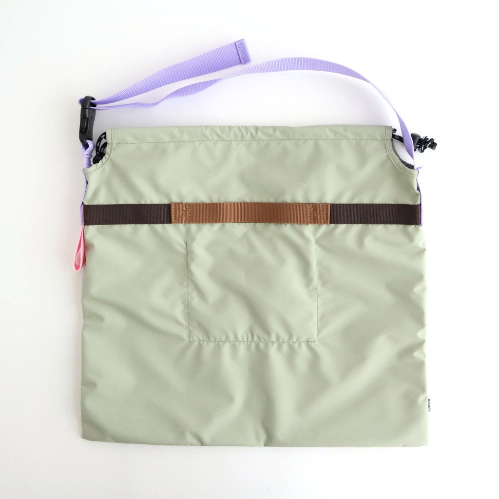 WEATHER PROOF SHOPPING BAG (S) #P.Green [no.7913]