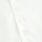 静寂の⽋⽚ Gathered half-placket blouse #white [TLF-226-SH010-la]