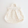 CROWN MOTIF LACE BAG #White [no.7532]
