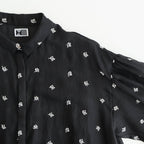 shirt blouse #ototsubu BK [KJ507SS46]