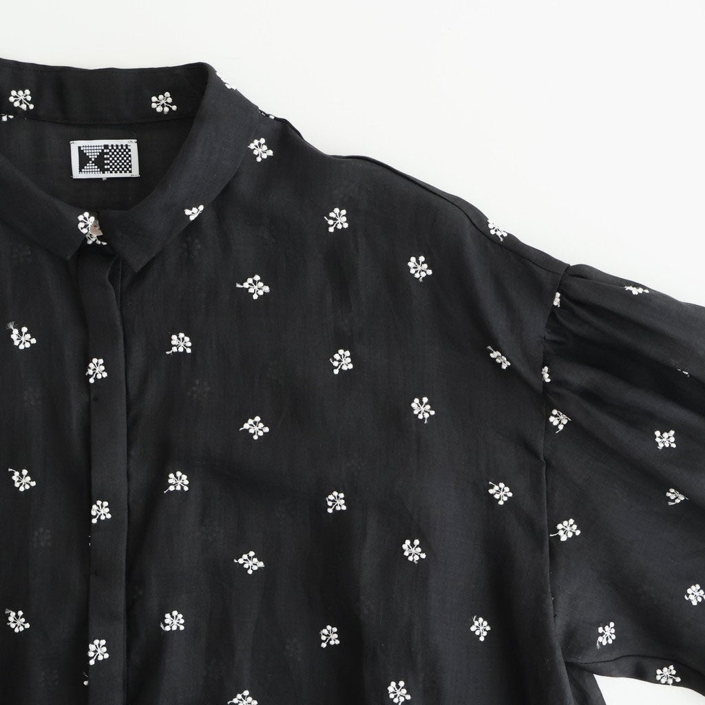 shirt blouse #ototsubu BK [KJ507SS46]