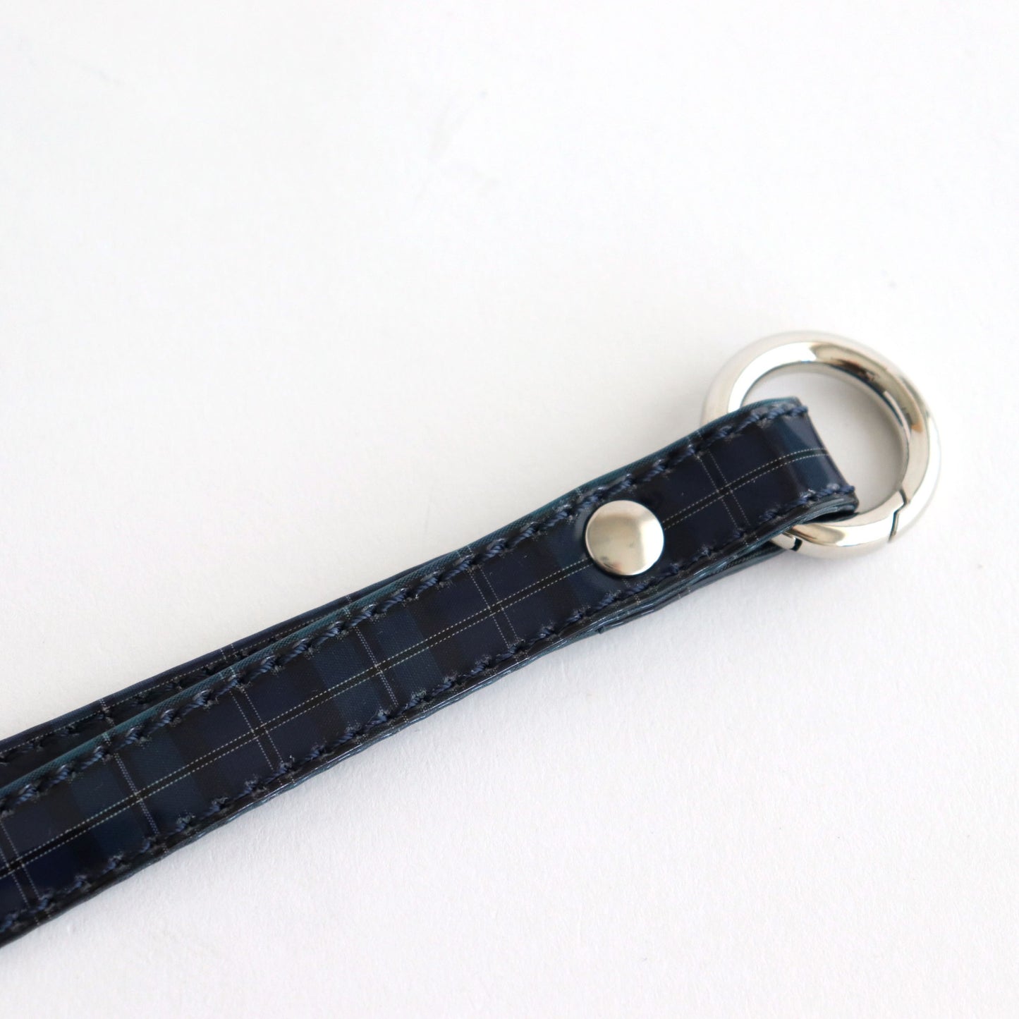 TASUKI STRAP LONG #GINGHAM BLACK [TMB-2353A]
