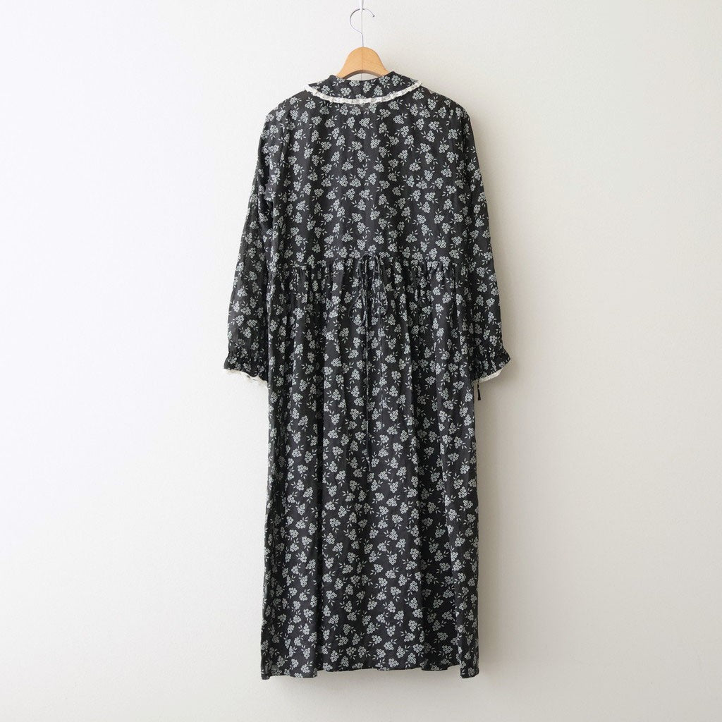 French Komon Dress #black [31-0039S]