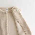 Boa compact vest #Ivory [US234CT015]