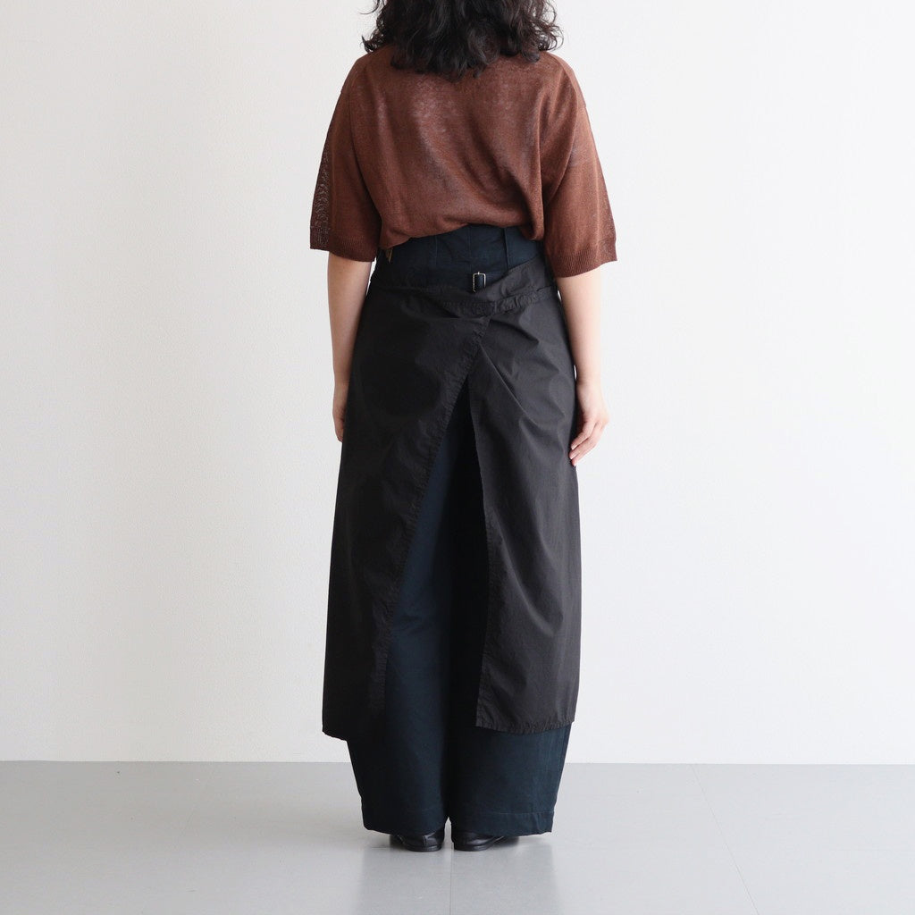 G.D TYPEWRITER APRON #Black [no.7588]
