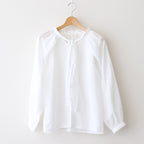 ラミーコットンローン ボウタイブラウス #WHITE [241784]