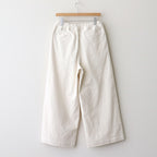 11WALE CORDUROY EASY WIDE PANTS #9100 OFF.WHITE [GNMDS2052CP]