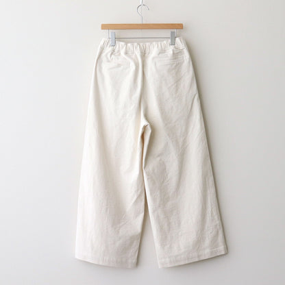 11WALE CORDUROY EASY WIDE PANTS #9100 OFF.WHITE [GNMDS2052CP]