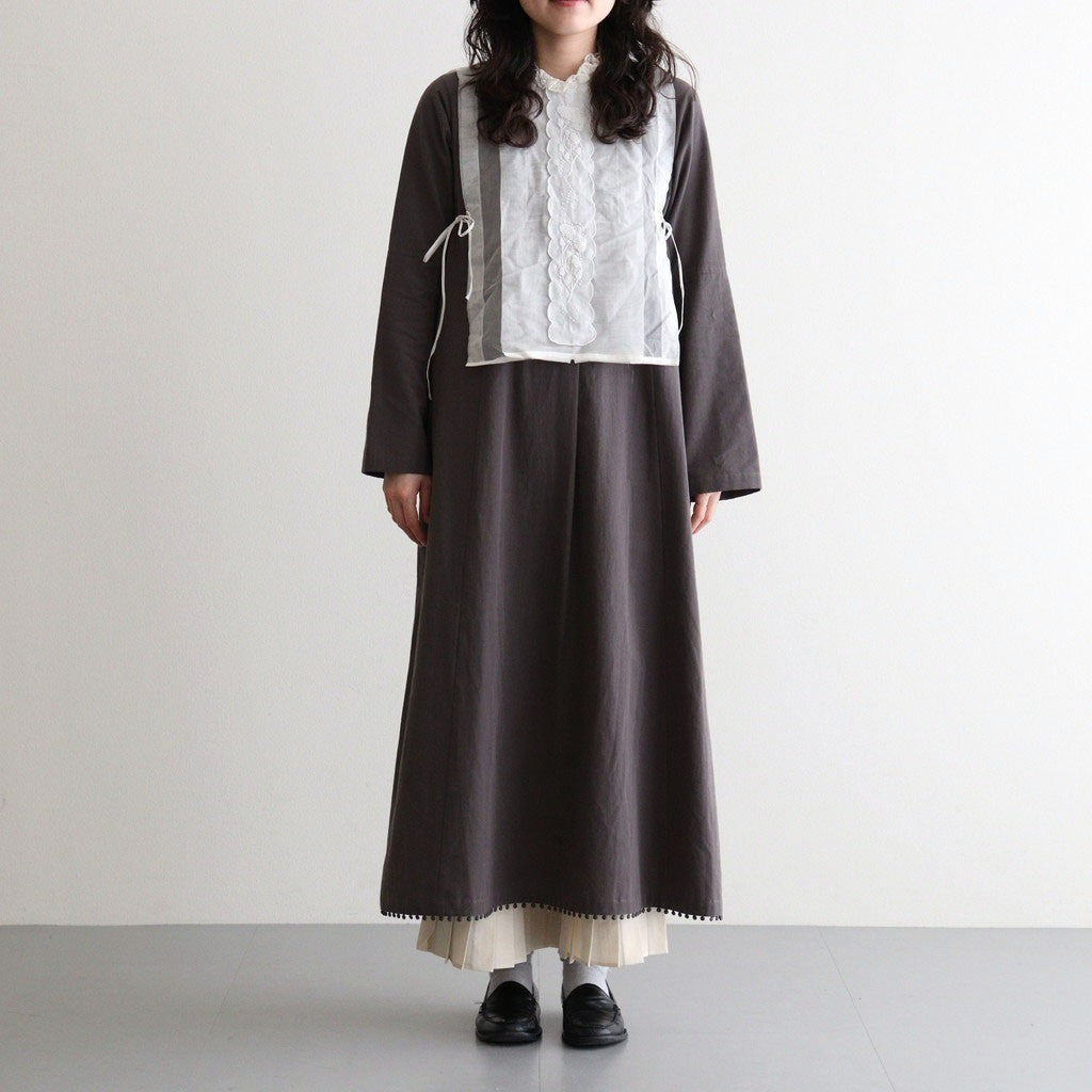 Violette Tablier #white [31-0028S]