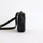 rectangle shoulder bag #black