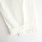 ⼼の花苑 Relaxed-fit trousers #white [TLF-226-PT007-ec]