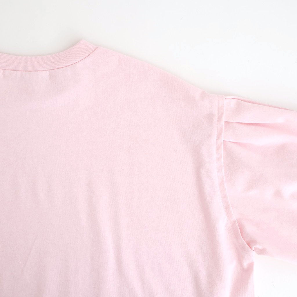 アメリカンコットン天竺 ボリュームスリーブPO #036 ライトピンク [US260CT013]