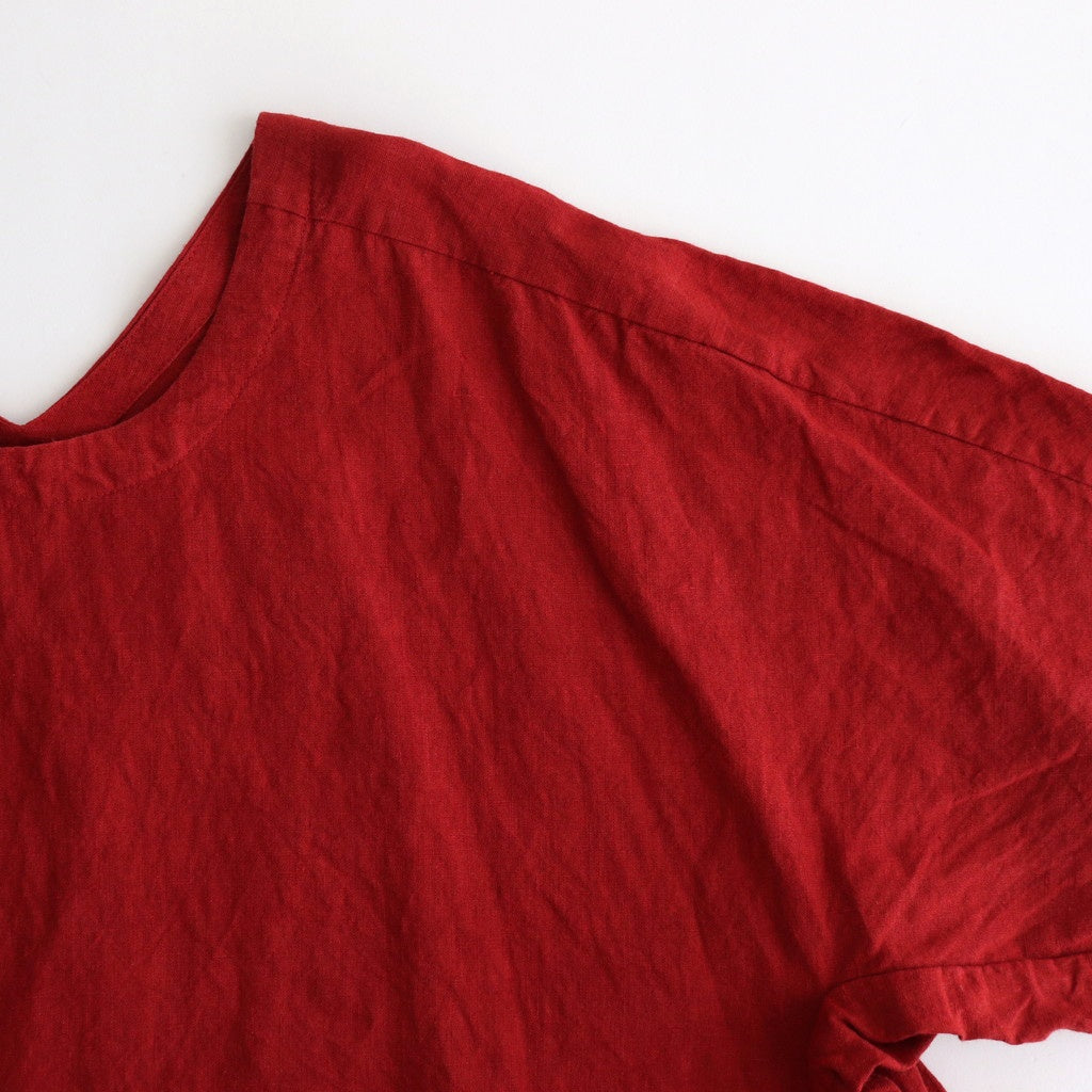 Olivier Linen Dress #D.red [A232251TD725]