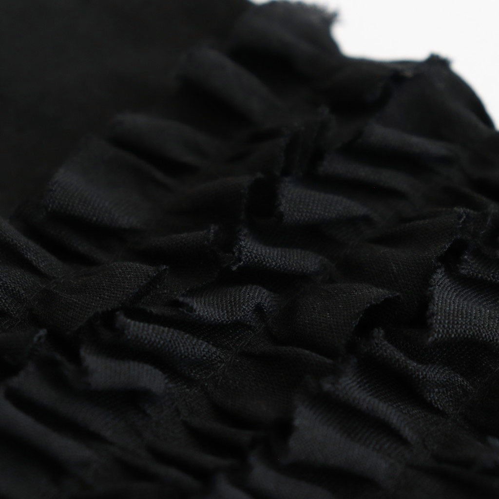 FRILL DECORATION PANTS #Black [no.7317]