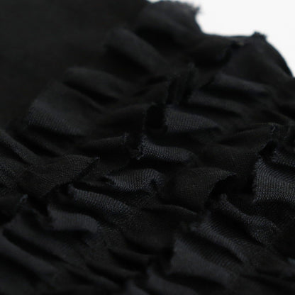 FRILL DECORATION PANTS #Black [no.7317]