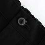 飾る春 Wide tapered trousers #Black [TLF-225-pa002-Reht]