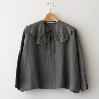 Bonvoyage Blouse #gray [28-0019A]