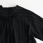 white waffle shirt #black [1556-001]