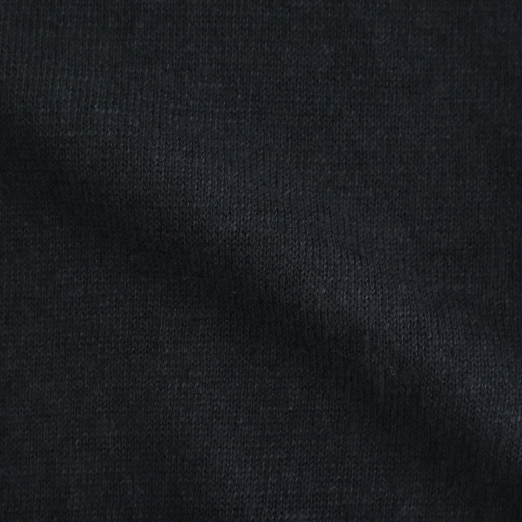French Pure Linen クルーネックカーディガン #001 クロ [UT262KN001]