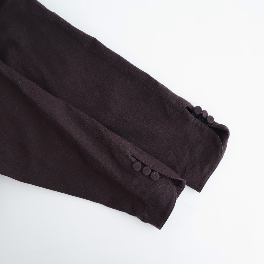 冬の肖像 Rectangle dress #bordeaux [TLF-126-op008-cst]