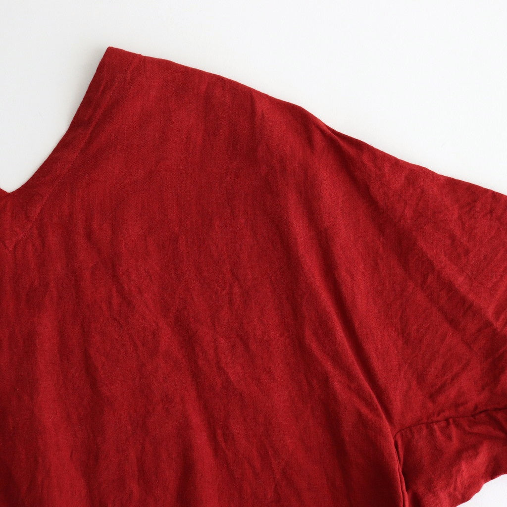 Olivier Linen Dress #D.red [A232251TD725]