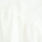 静寂の⽋⽚ Gathered half-placket blouse #white [TLF-226-SH010-la]