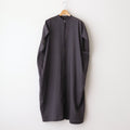 法國亞麻繭型襯衫，附開放式前口袋 #炭灰色 [UT252OP003]
