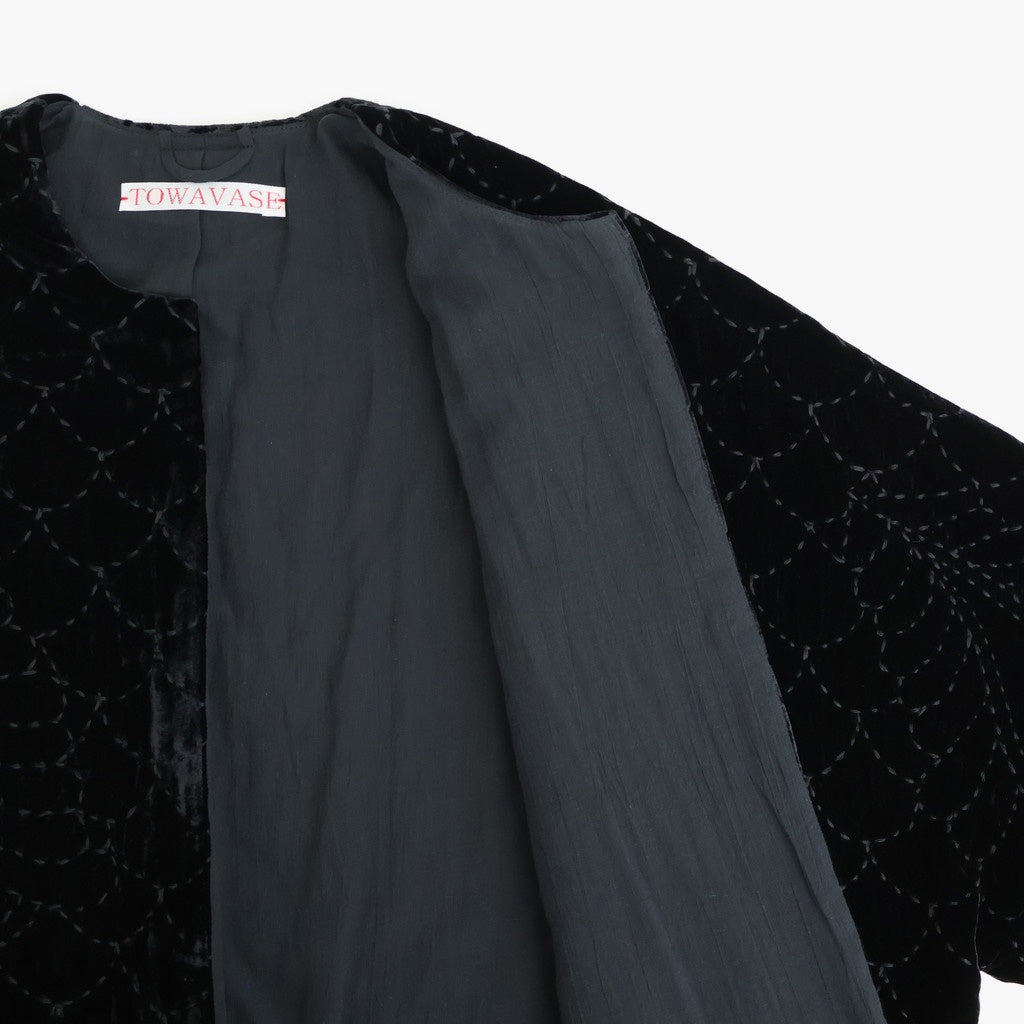 Permanent TOWAVASE robe #black [30-0022A]
