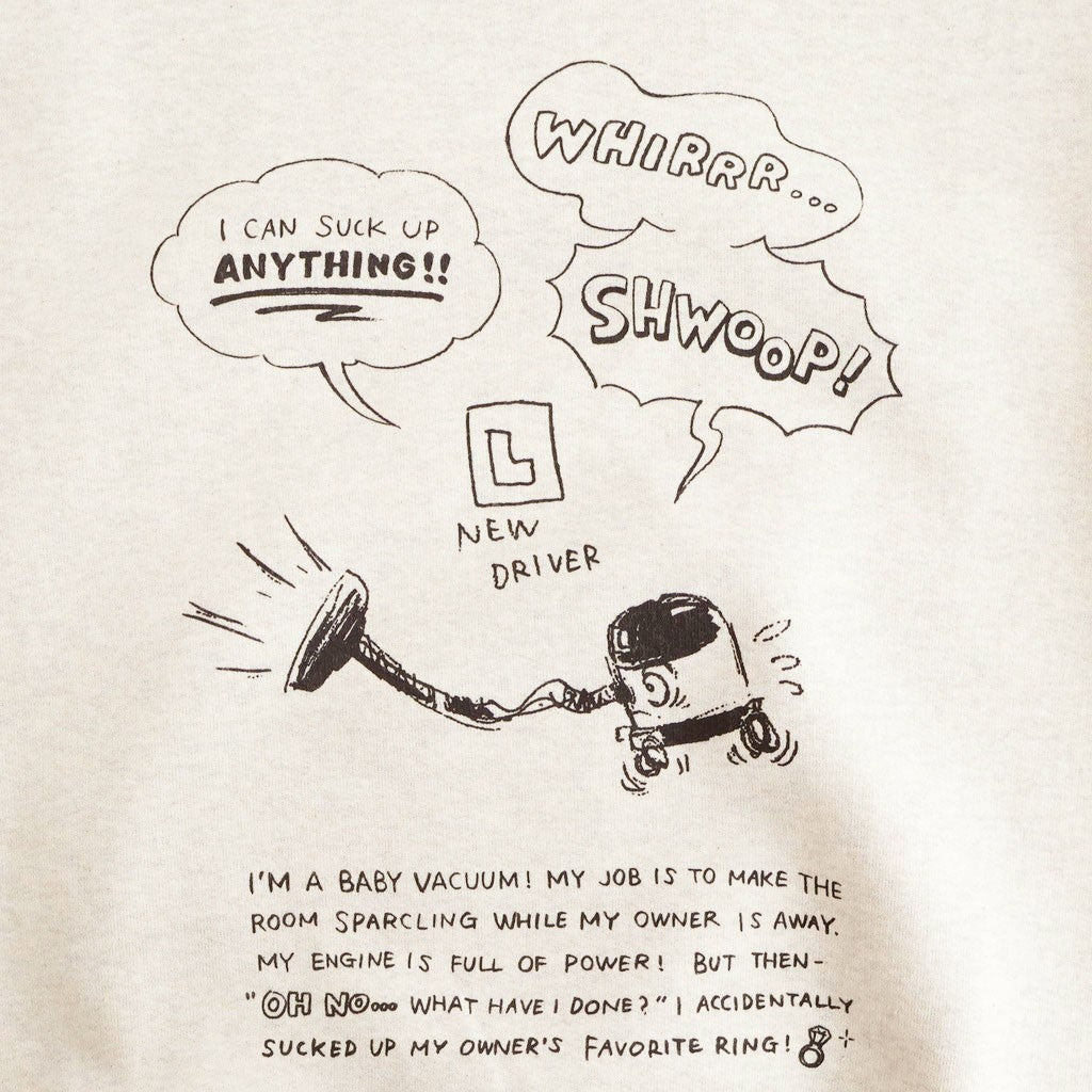 VACUUM BOY SWEAT SHIRT #Oatmeal [no.7971]