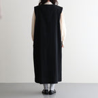 思惟と影 Layered panel dress #black [TLF-226-OP002-mc]
